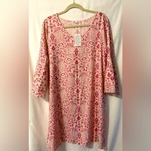 NWT FUCHSIA DESIGN DRESS XL